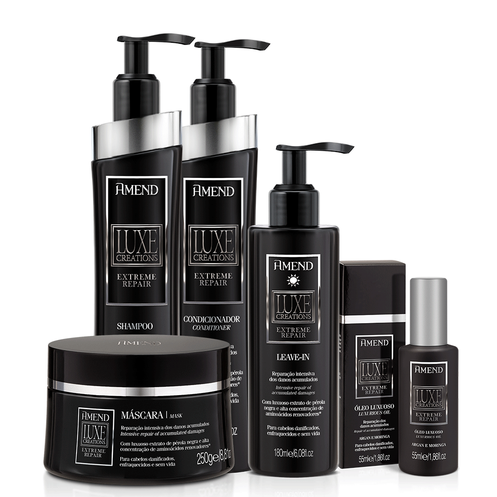 Kit Amend Luxe Creations Extreme Repair | 5 produtos